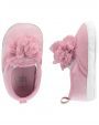 Carter's Slip-On Baby Shoes Pink - Size 2 (3-6M)