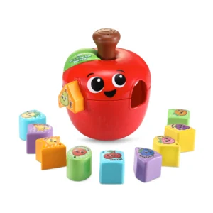 LeapFrog Spin & Change Apple Shape Sorter With 85% Reclaimed Plastic