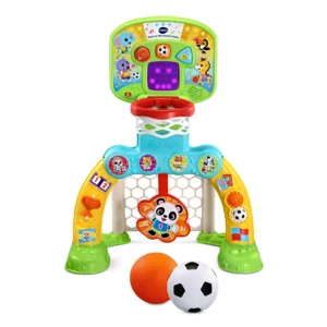 VTech Count and Win Sports Center Toddler Basketball and Soccer Smart Toy