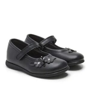 Rachel Girls Black Shoes