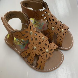 Rachel Shoes Lil Dacey Tan, Size 5