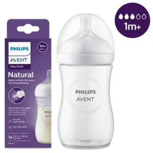 Philips Avent Natural Baby Bottle with Natural Response, 9oz, 1pk