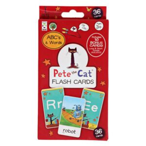 Pete the Cat Flash Cards ABC & Words