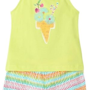 Mayoral Citrus Shorts Set