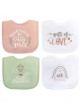 Neat Solutions Girl Thank Heaven 4 Pack Bib