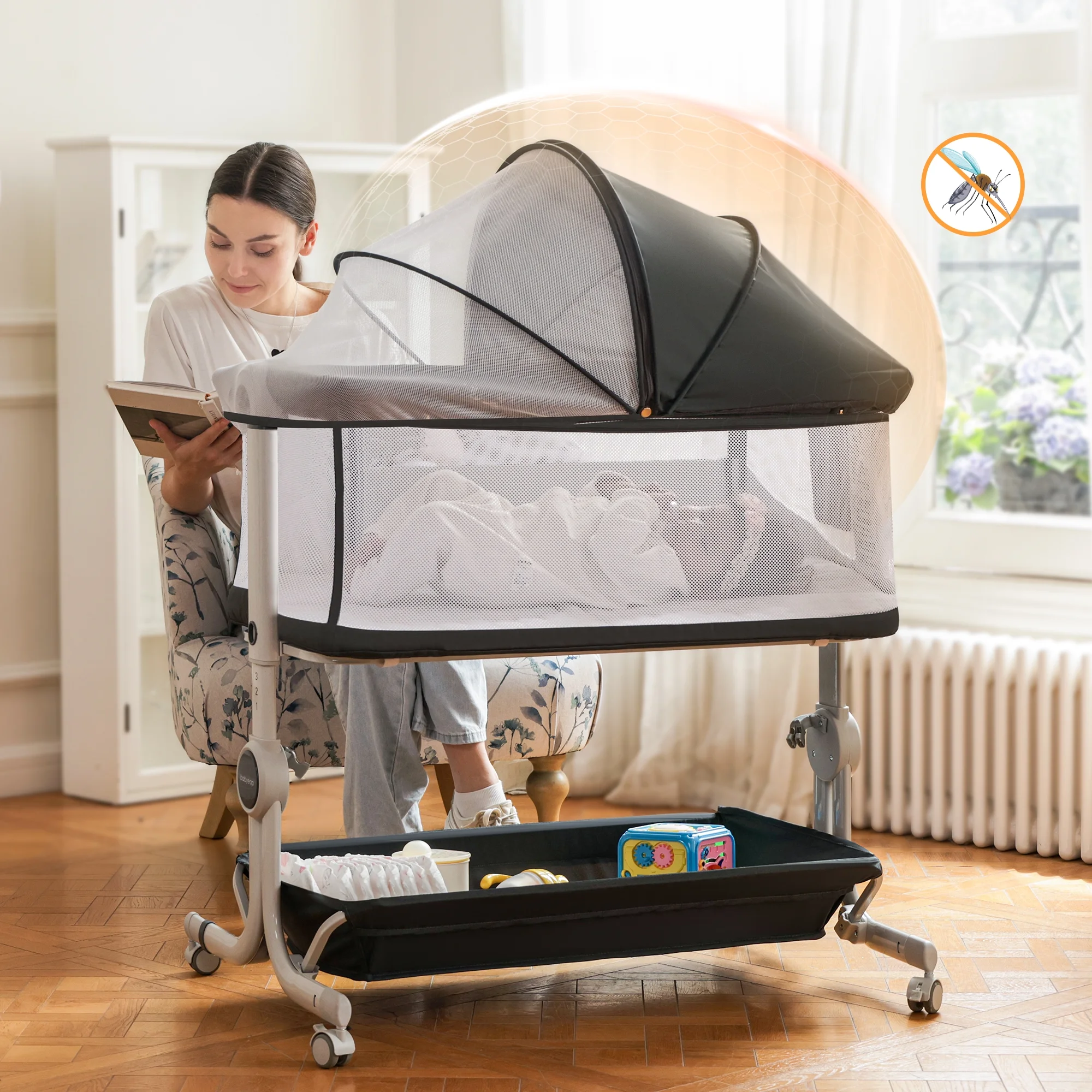 Babyeap 3in1Baby Bassinet Standalone