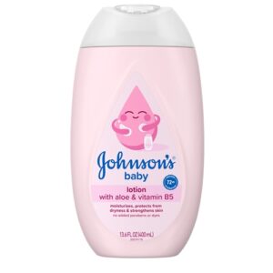 Johnson's Baby Lotion w Aloe, 13.6 fl. oz