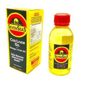 Seven Seas Cod Liver Oil + Omega 3 Fish Oil, 300ml