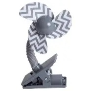 Nuby Grey Stroller Fan