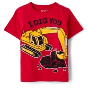 The Children’s Place Baby And Toddler Boys I Dig You Graphic Tee