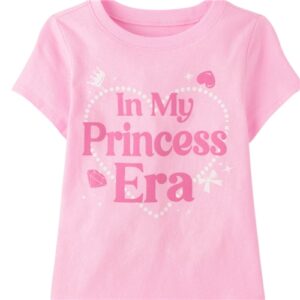 The Children's Place Girls Princess Era Graphic Tee