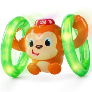 Bright Starts Roll & Glow Monkey Musical Activity Toy