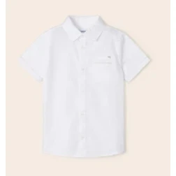 Mayoral White S/s Shirt